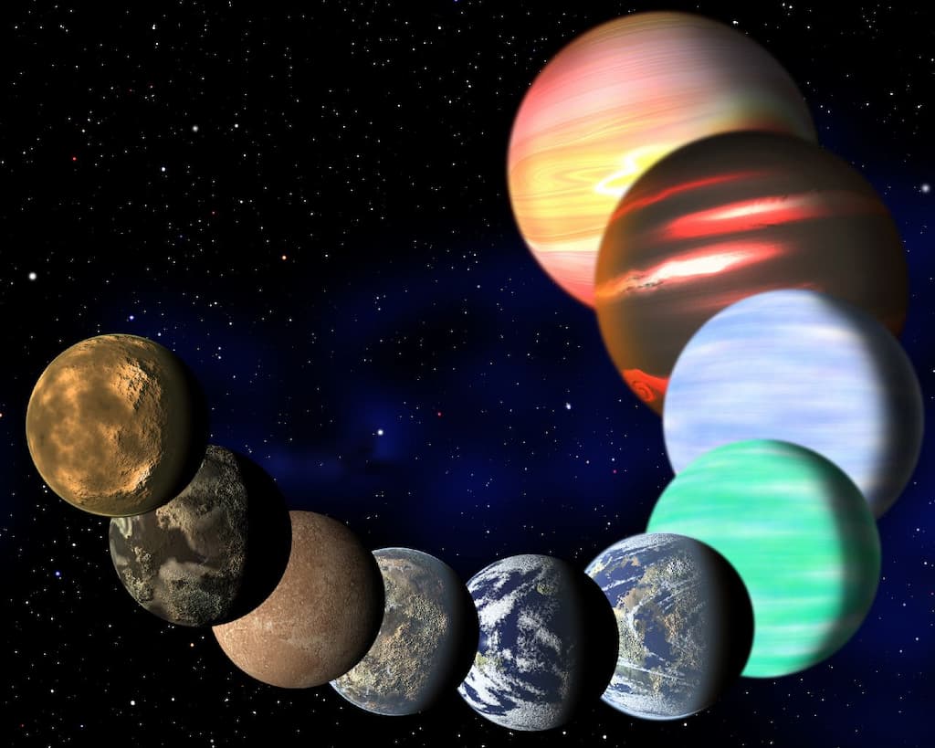 imagenes del sistema solar los planetas