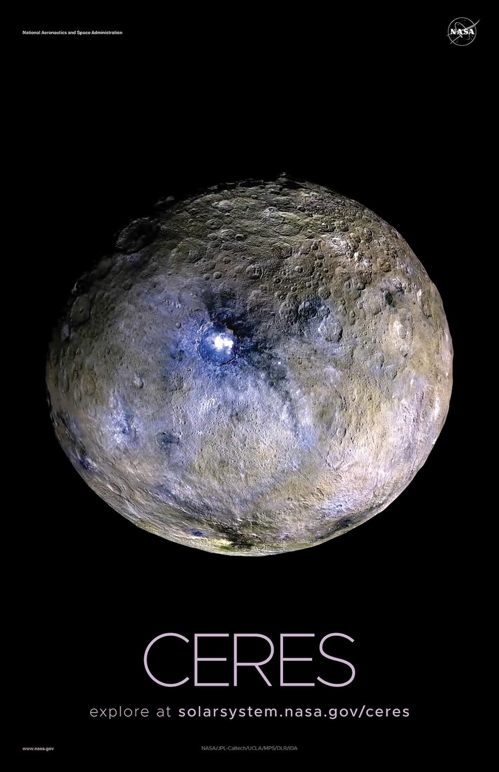 Asteroide Ceres (NASA)