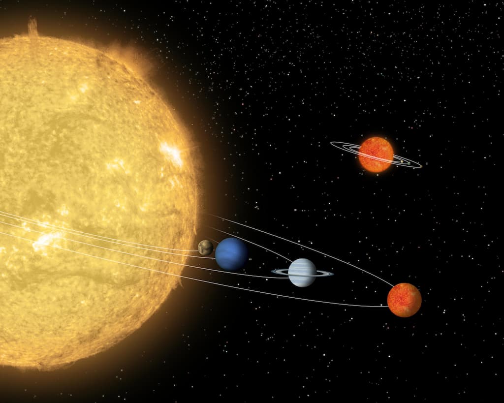 Imagen sistema solar