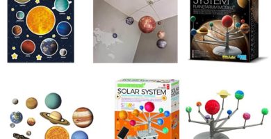 Maquetas del Sistema Solar a escala