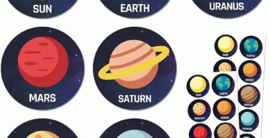 Pegatinas del Sistema Solar