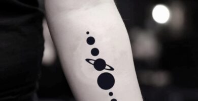 tatuajes del sistema solar